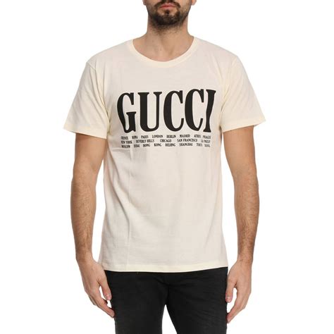 gucci denim short sleeve shirt men|farfetch Gucci t shirts.